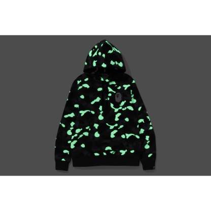 CITY CAMO LARGE APE HEAD PULLOVER HOODIE MENS-IYAMIUIO