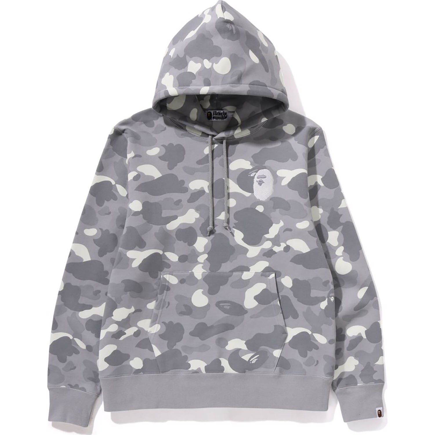 CITY CAMO LARGE APE HEAD PULLOVER HOODIE MENS-IYAMIUIO
