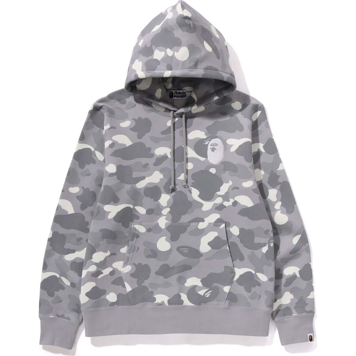 CITY CAMO LARGE APE HEAD PULLOVER HOODIE MENS-IYAMIUIO