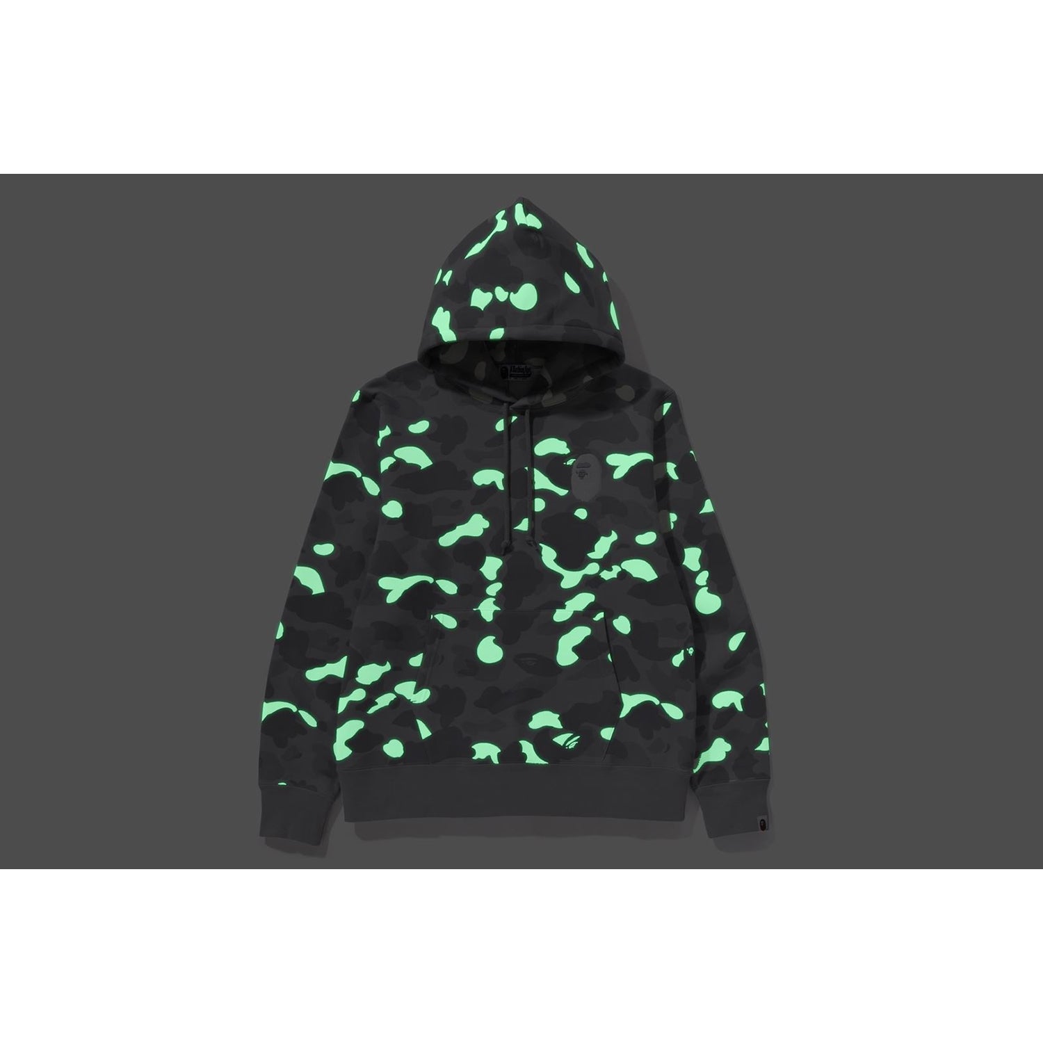 CITY CAMO LARGE APE HEAD PULLOVER HOODIE MENS-IYAMIUIO