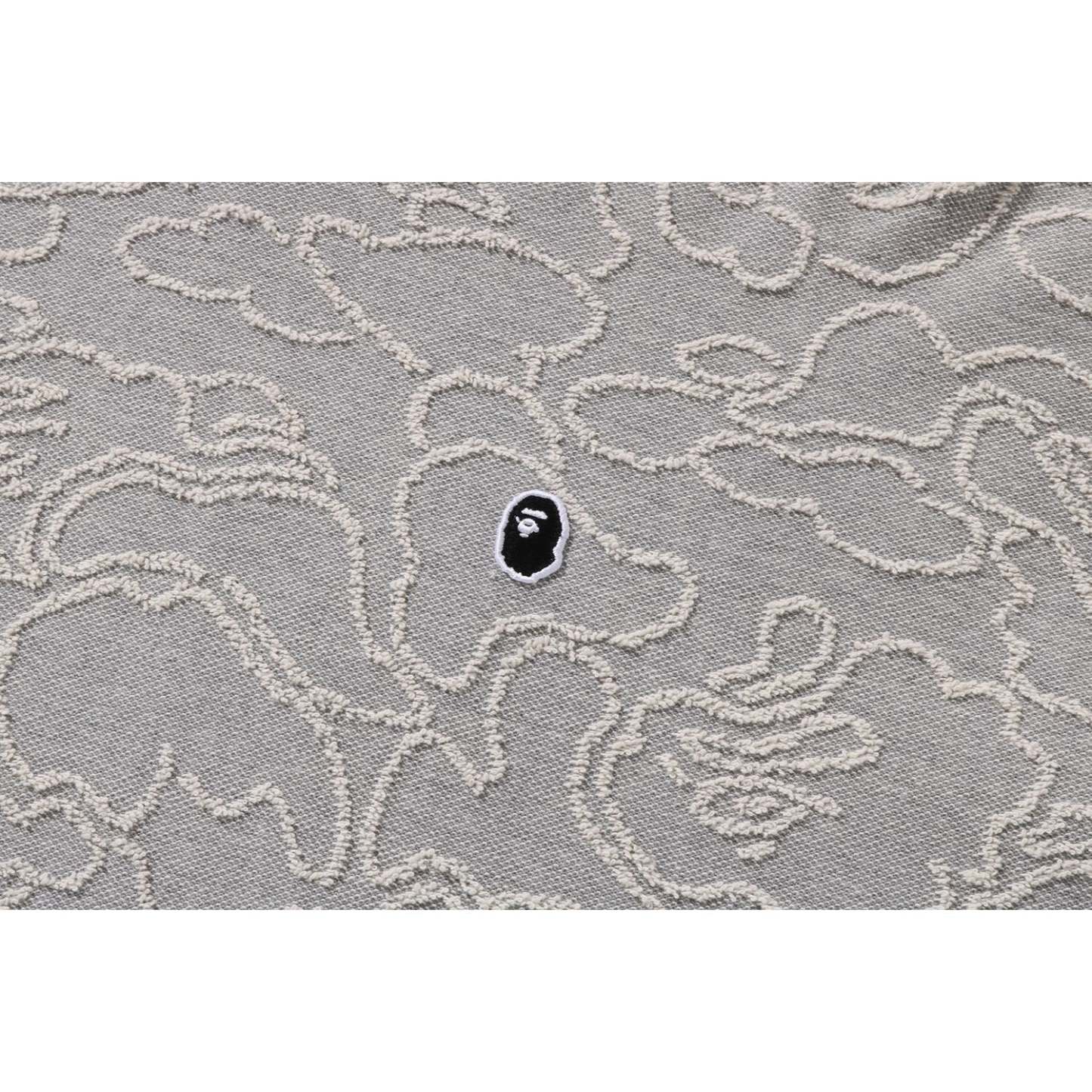 NEON CAMO JACQUARD PULLOVER HOODIE RELAXED FIT MENS-IYAMIUIO