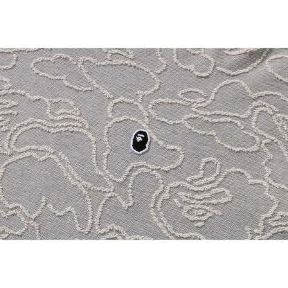 NEON CAMO JACQUARD PULLOVER HOODIE RELAXED FIT MENS-IYAMIUIO