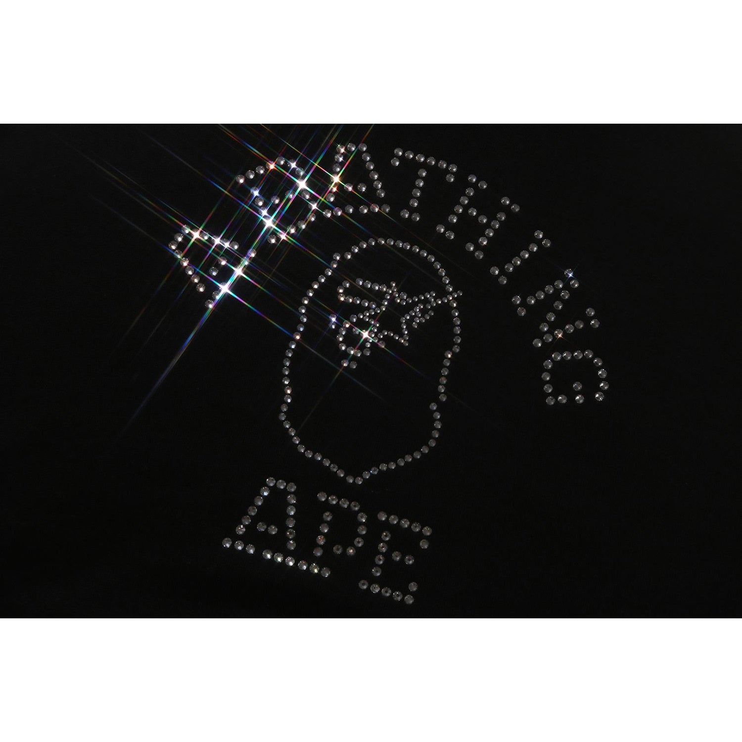 RHINESTONE COLLEGE PULLOVER HOODIE MENS-IYAMIUIO