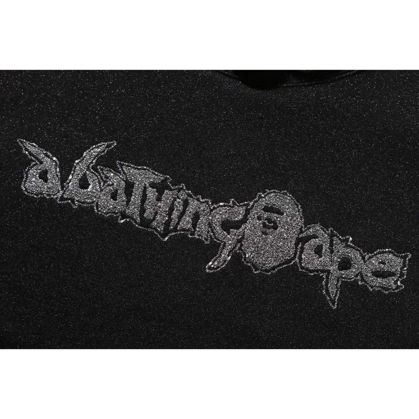 METALLIC YARN PULLOVER HOODIE MENS-IYAMIUIO