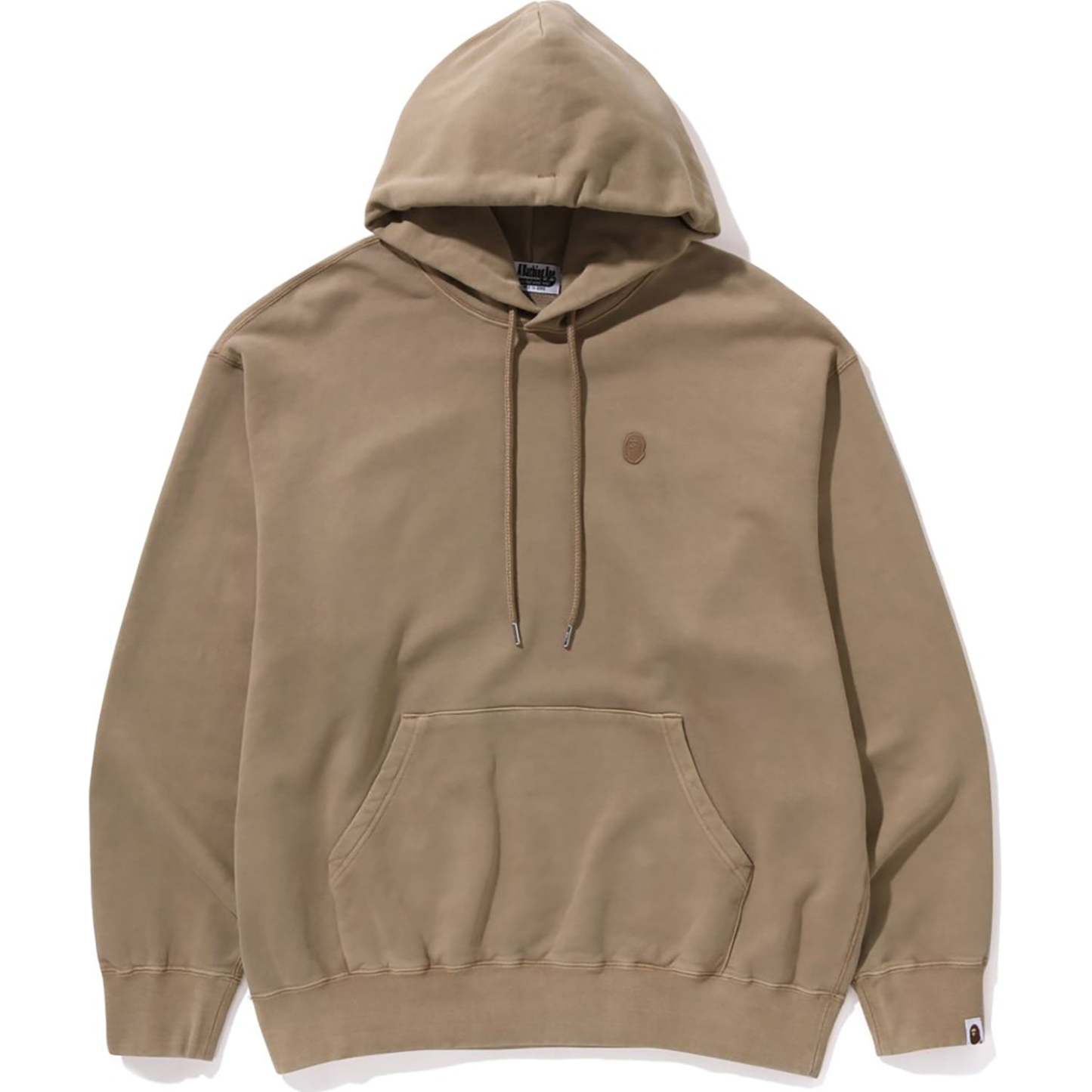 APE HEAD ONE POINT GARMENT DYE PULLOVER HOODIE MENS-IYAMIUIO