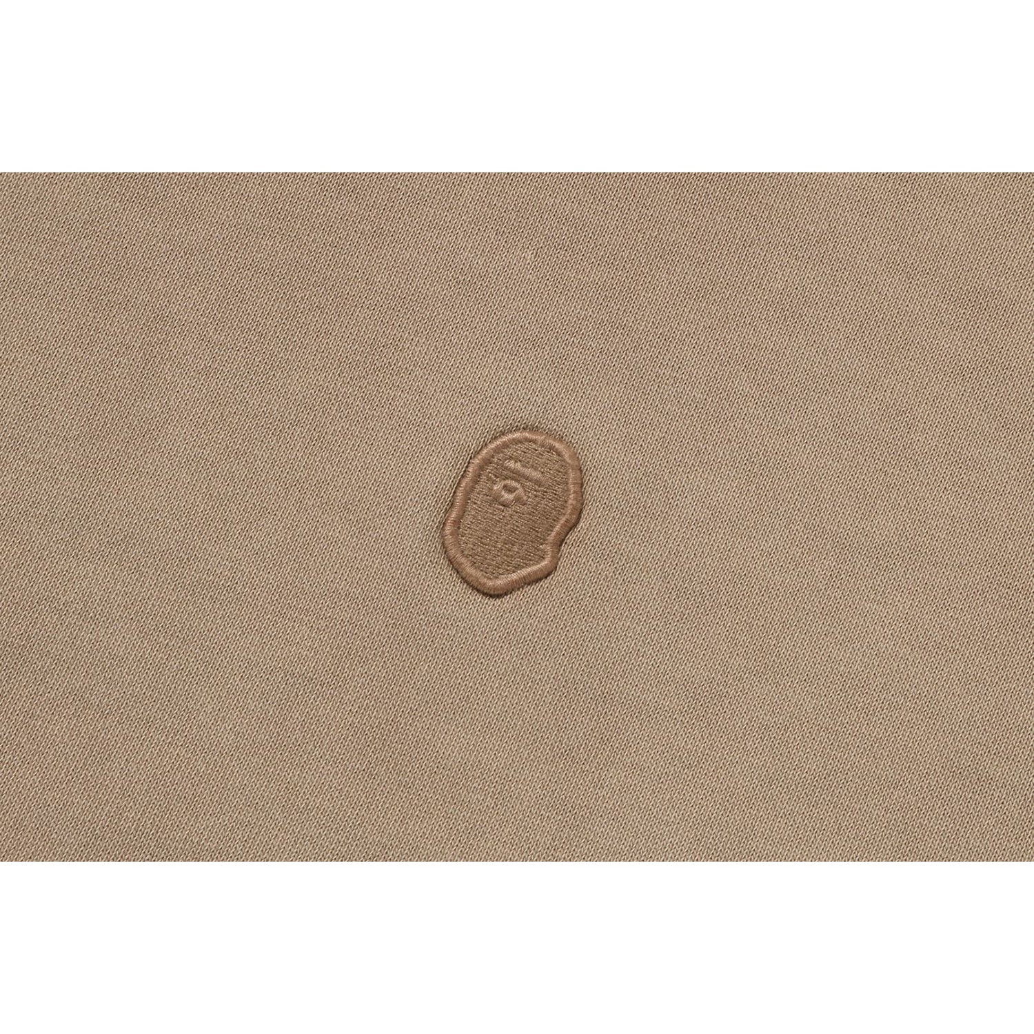 APE HEAD ONE POINT GARMENT DYE PULLOVER HOODIE MENS-IYAMIUIO