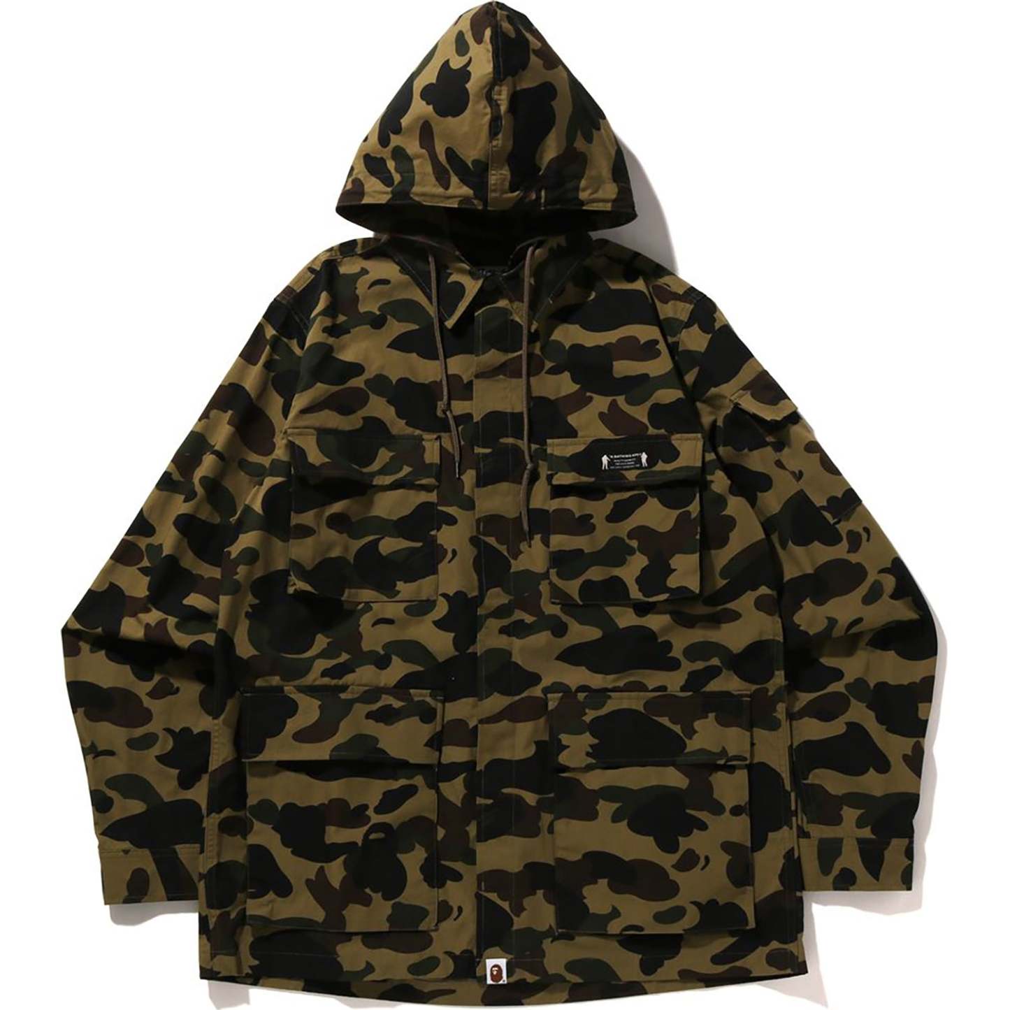 1ST CAMO MASK HOODIE SHIRT MENS-IYAMIUIO