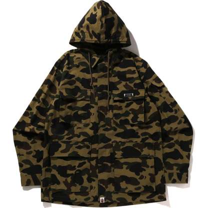 1ST CAMO MASK HOODIE SHIRT MENS-IYAMIUIO
