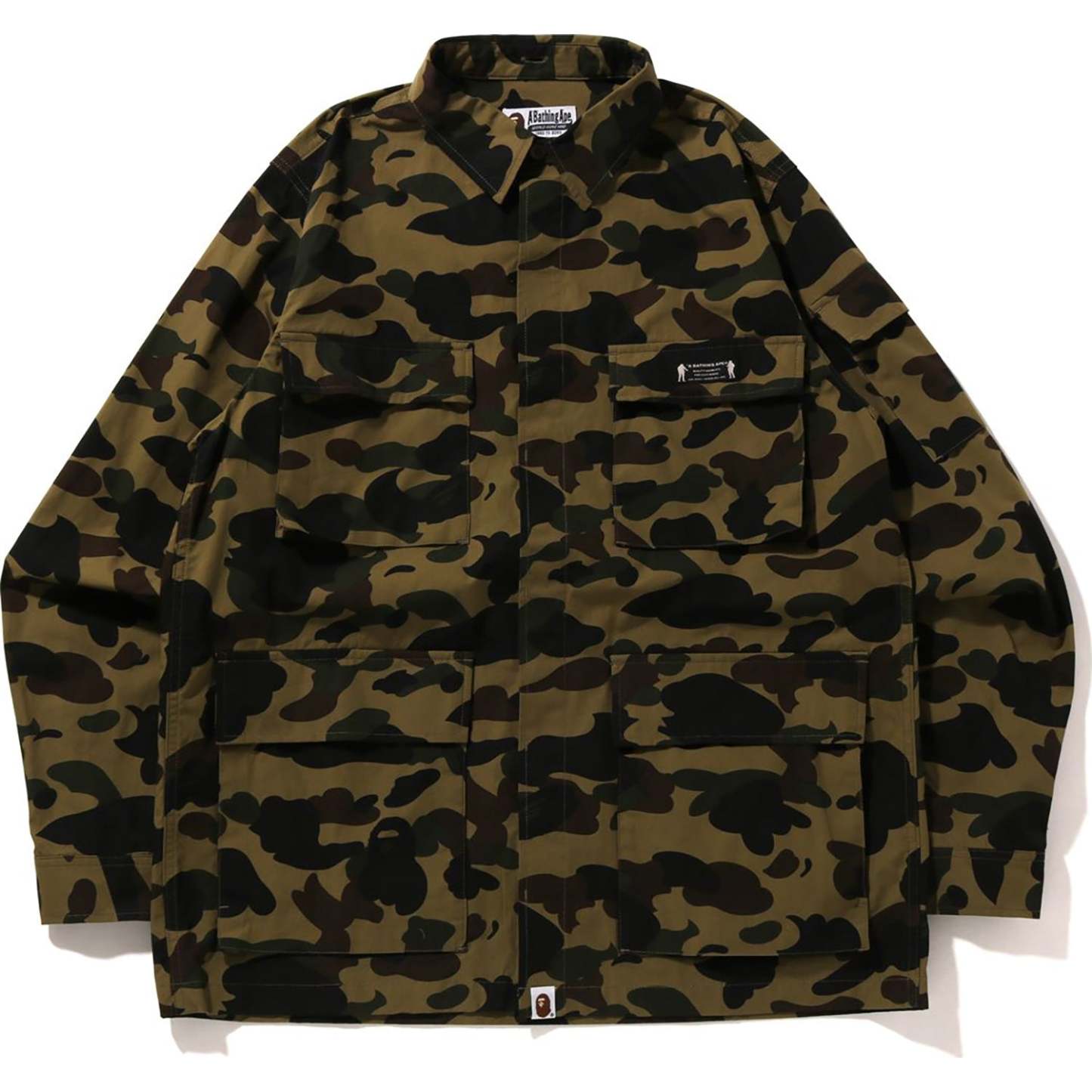 1ST CAMO MASK HOODIE SHIRT MENS-IYAMIUIO