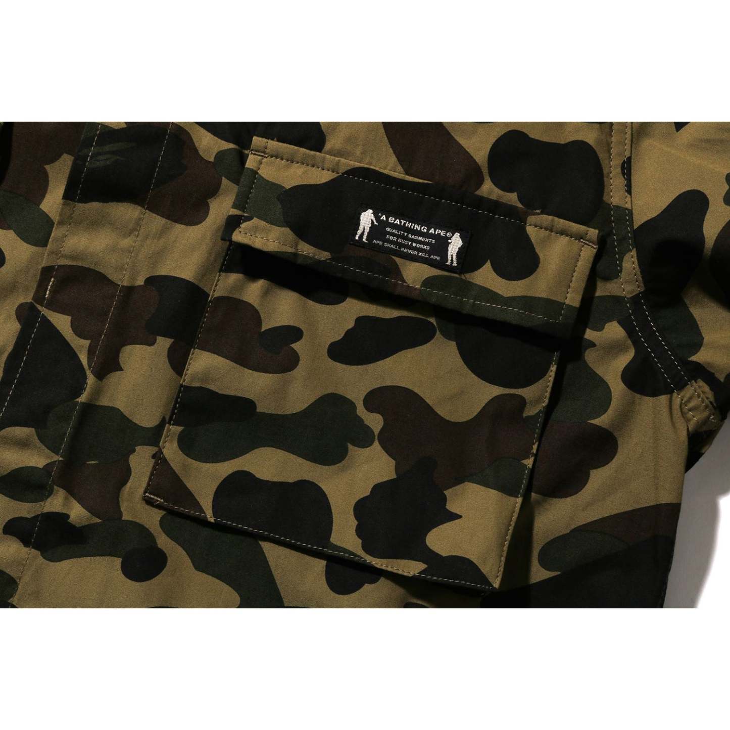 1ST CAMO MASK HOODIE SHIRT MENS-IYAMIUIO