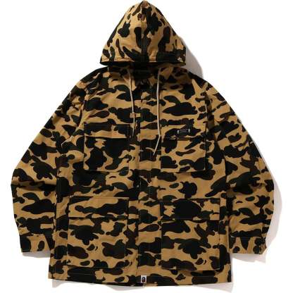 1ST CAMO MASK HOODIE SHIRT MENS-IYAMIUIO