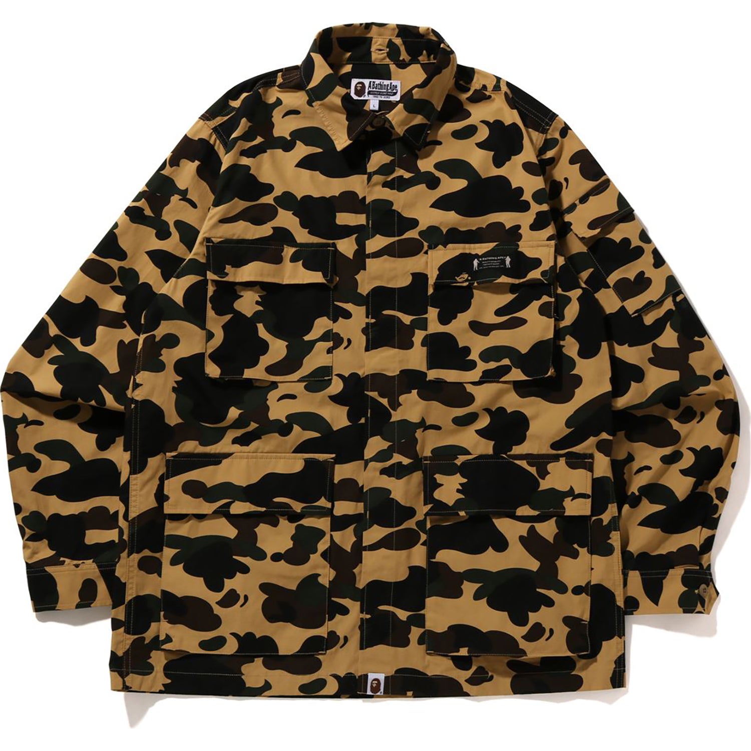 1ST CAMO MASK HOODIE SHIRT MENS-IYAMIUIO