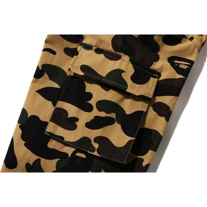 1ST CAMO MASK HOODIE SHIRT MENS-IYAMIUIO