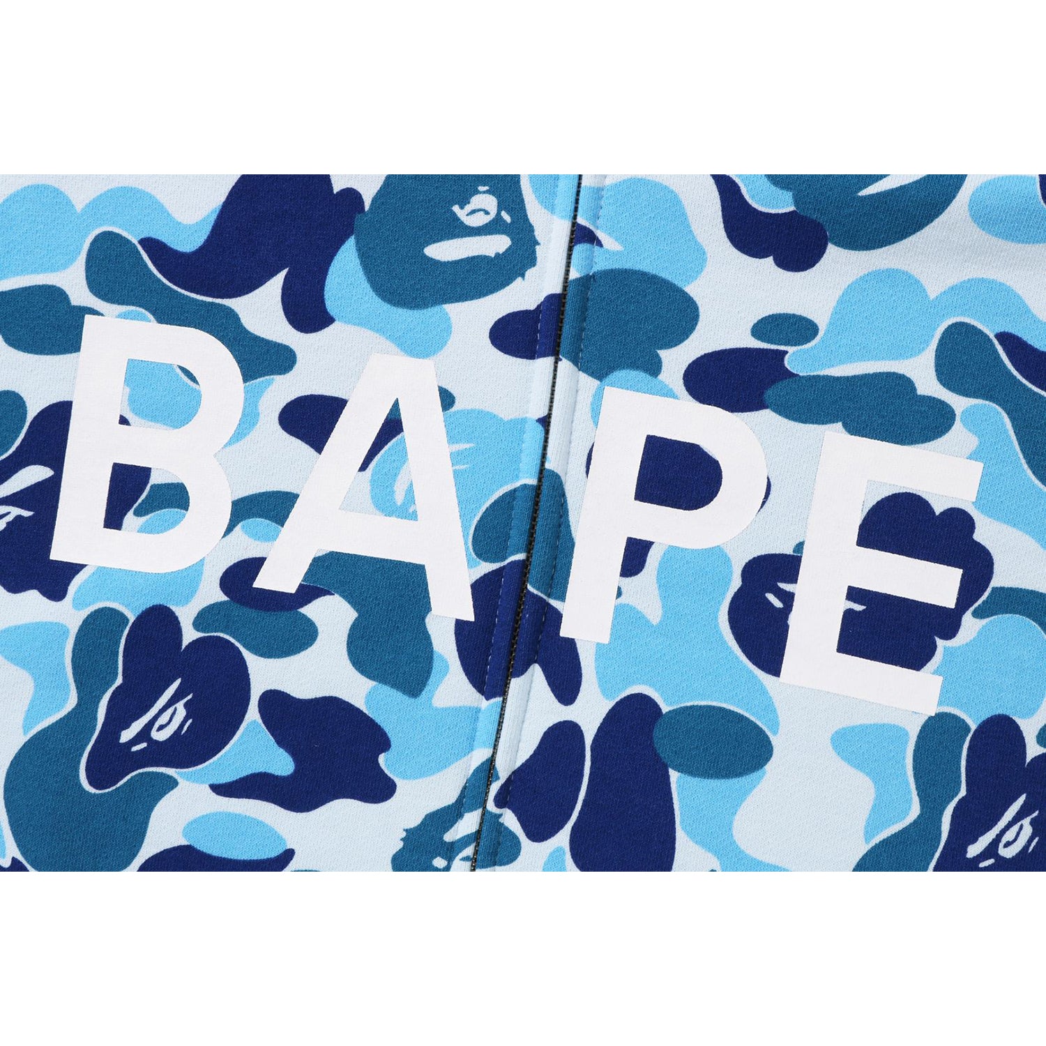 BIG ABC CAMO CROPPED FULL ZIP HOODIE LADIES-IYAMIUIO