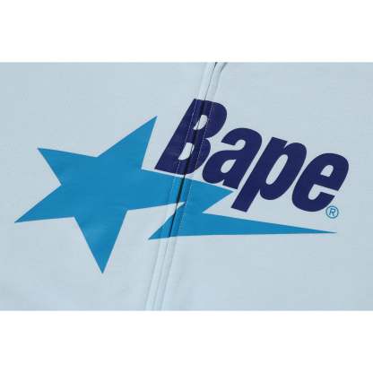 BAPE STA CROPPED ZIP HOODIE LADIES-IYAMIUIO