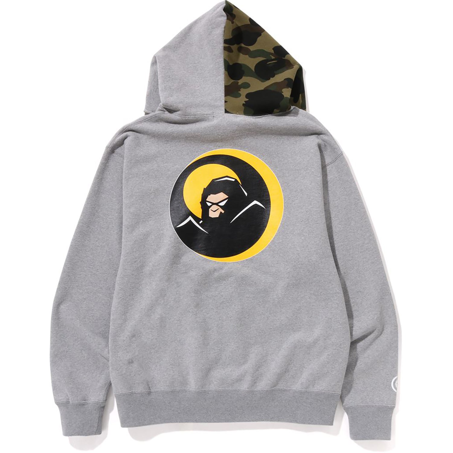 SHADOW BAPE RELAXED FIT FULL ZIP HOODIE MENS-IYAMIUIO