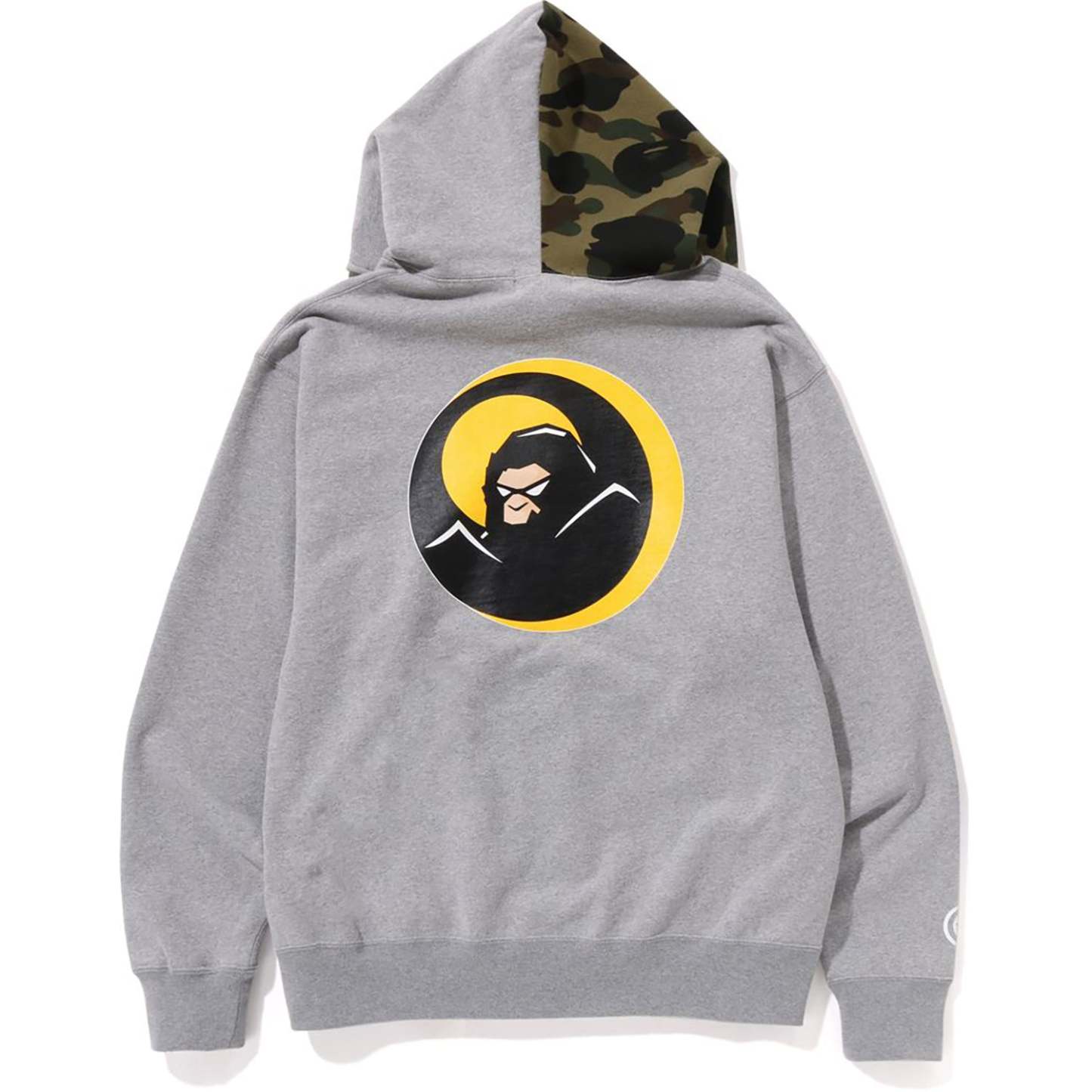 SHADOW BAPE RELAXED FIT FULL ZIP HOODIE MENS-IYAMIUIO