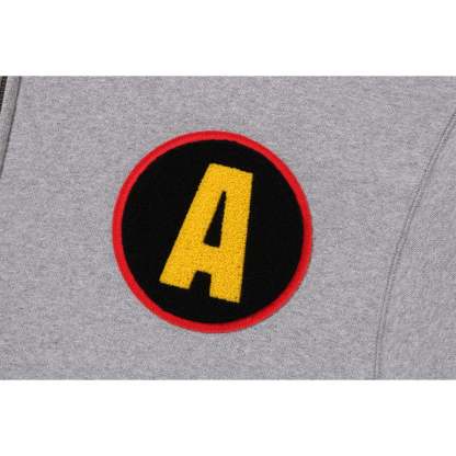 SHADOW BAPE RELAXED FIT FULL ZIP HOODIE MENS-IYAMIUIO