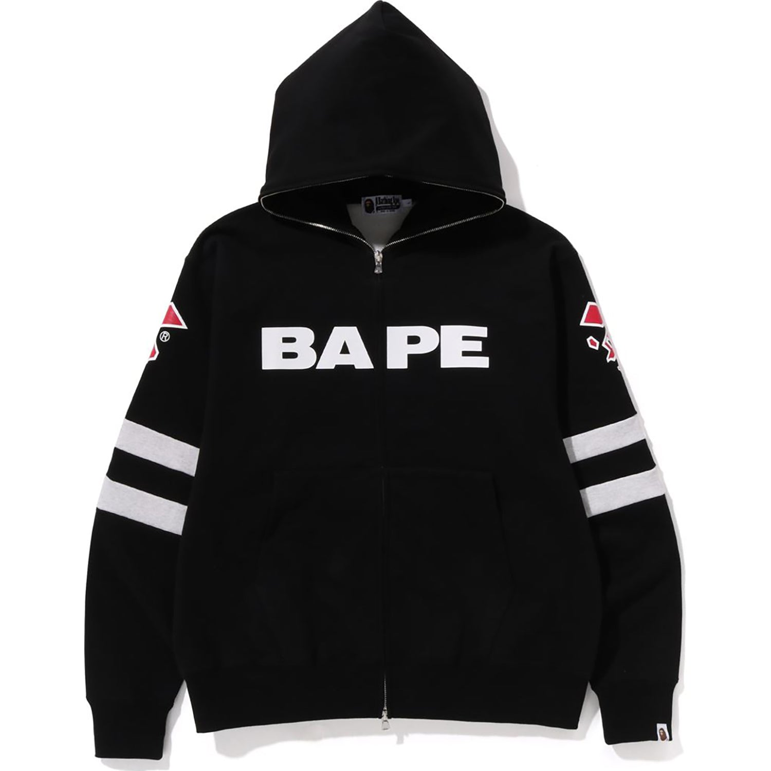 FOOTBALL RELAXED FIT FULL ZIP HOODIE MENS-IYAMIUIO