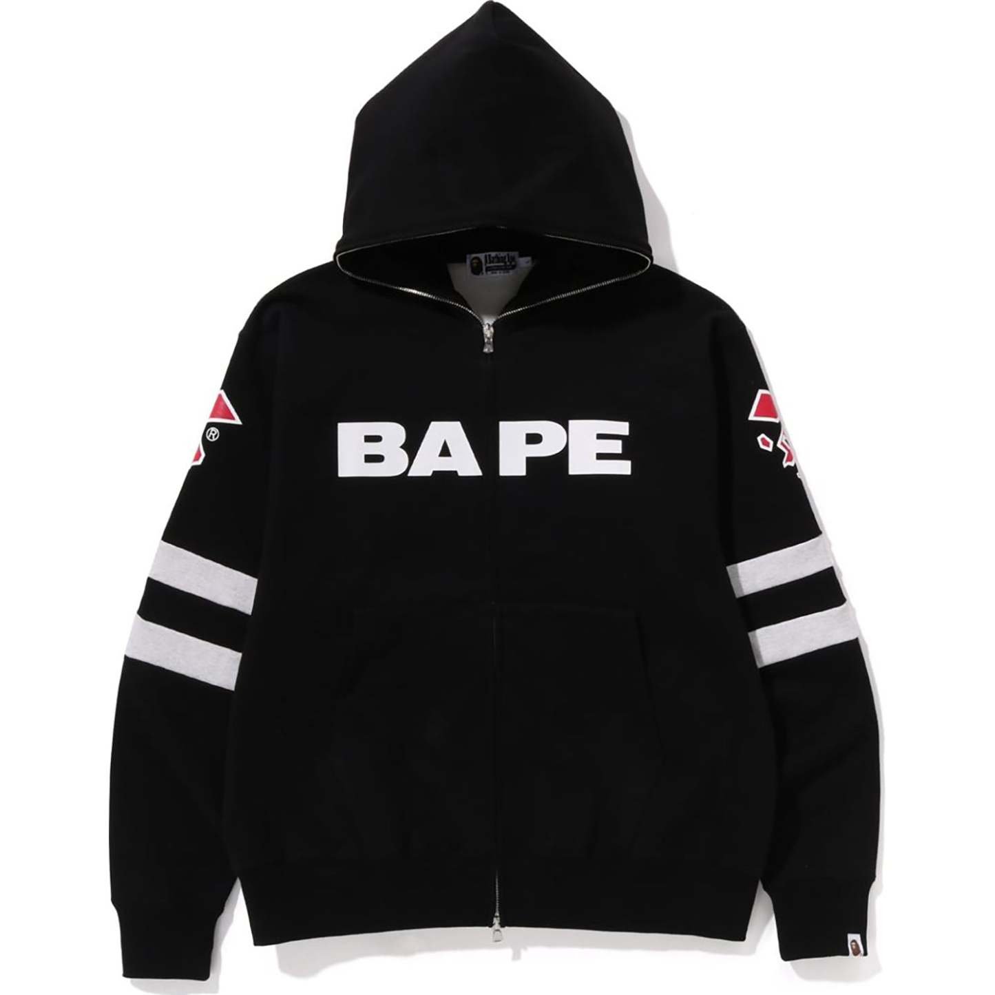 FOOTBALL RELAXED FIT FULL ZIP HOODIE MENS-IYAMIUIO