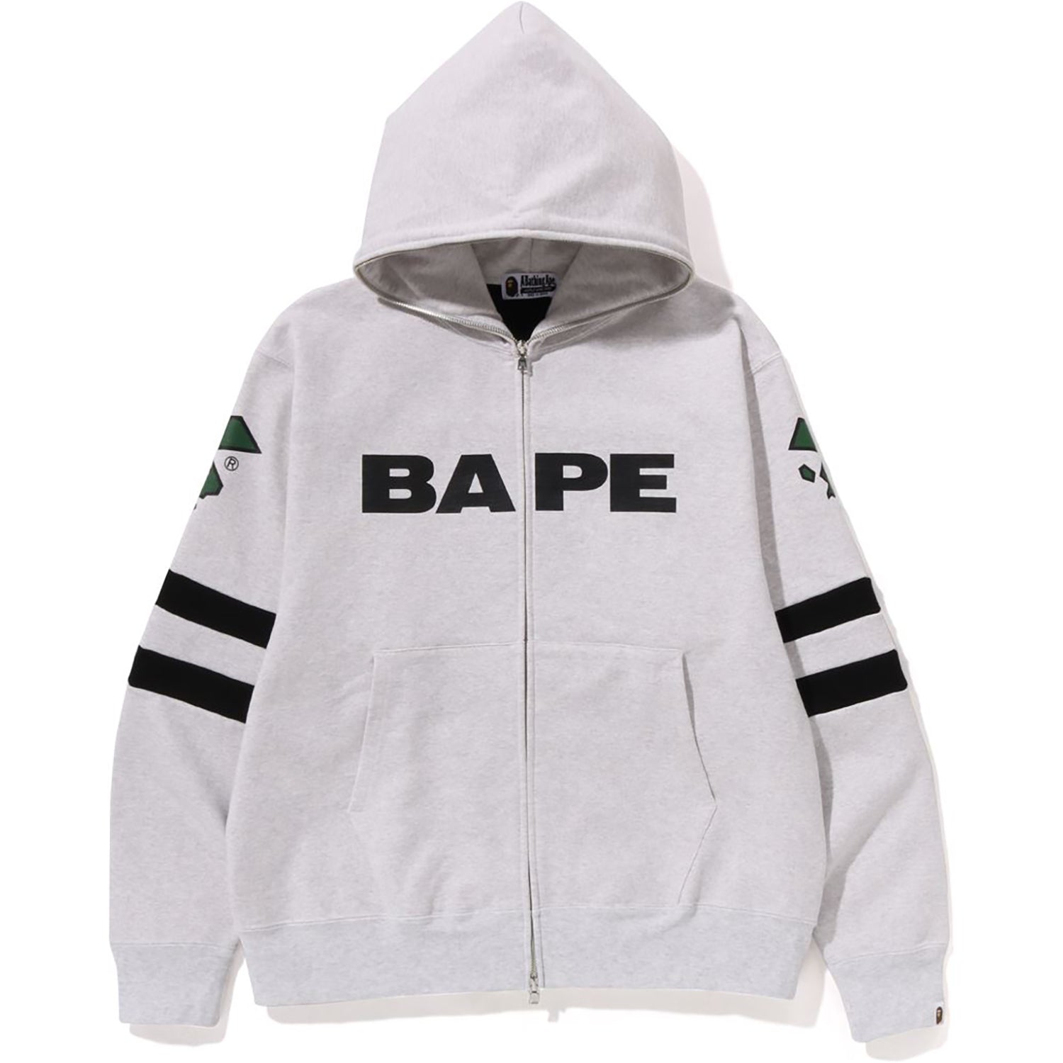 FOOTBALL RELAXED FIT FULL ZIP HOODIE MENS-IYAMIUIO