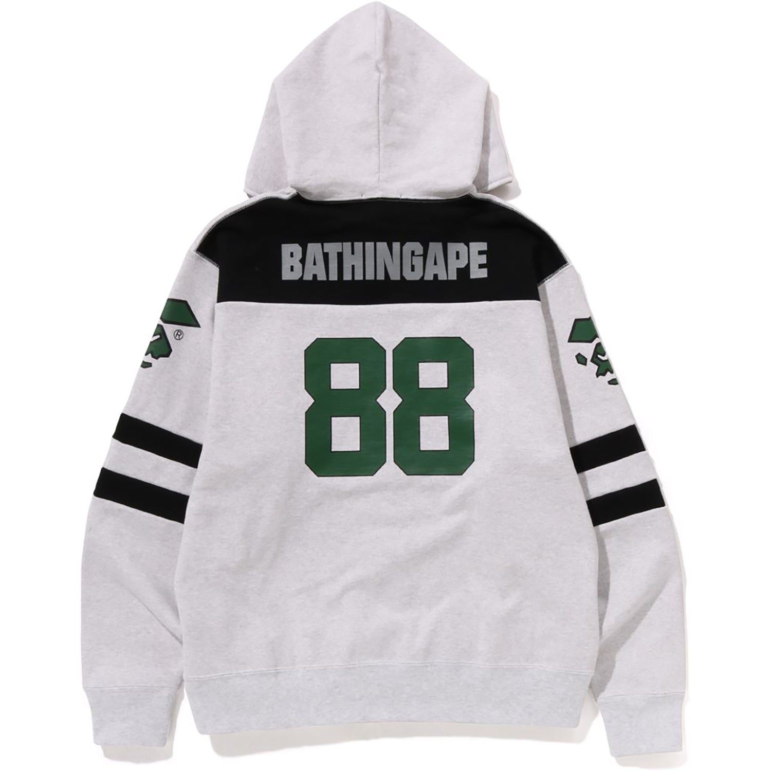 FOOTBALL RELAXED FIT FULL ZIP HOODIE MENS-IYAMIUIO