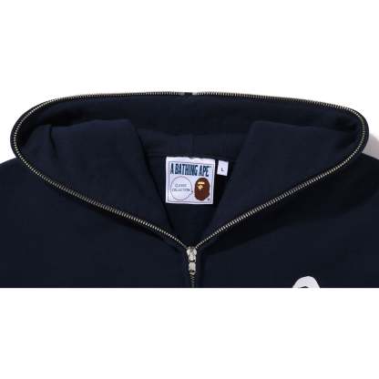 A BATHING APE RELAXED FIT FULL ZIP HOODIE MENS-IYAMIUIO