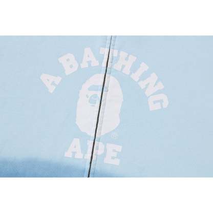 COLLEGE GRADATION RELAXED FIT FULL ZIP HOODIE MENS-IYAMIUIO