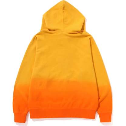 COLLEGE GRADATION RELAXED FIT FULL ZIP HOODIE MENS-IYAMIUIO