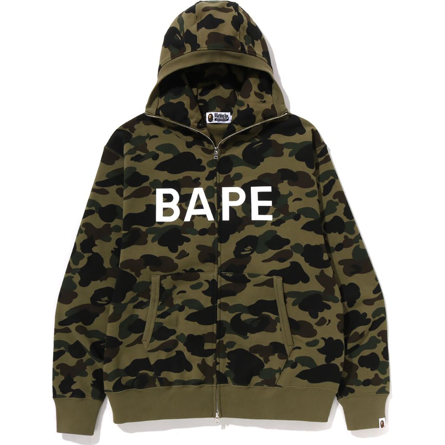 1ST CAMO FULL ZIP HOODIE MENS-IYAMIUIO