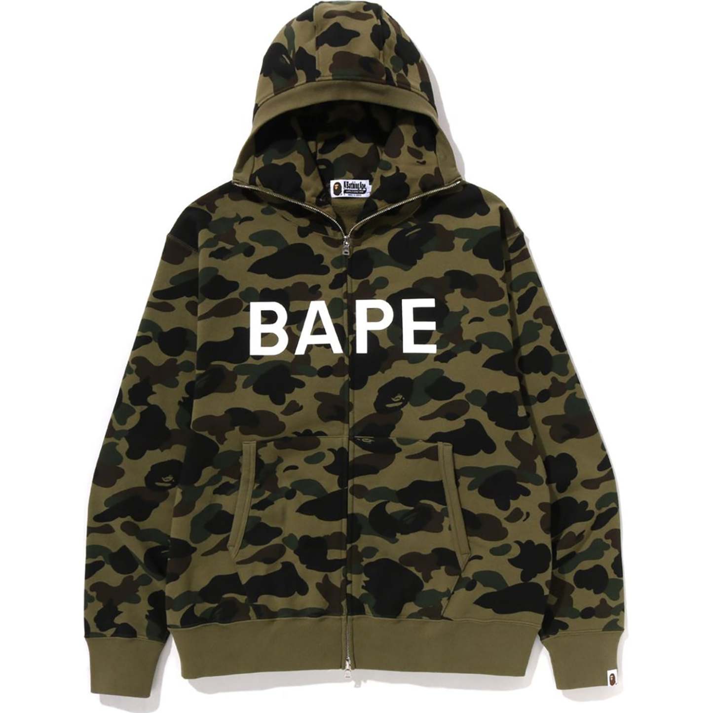 1ST CAMO FULL ZIP HOODIE MENS-IYAMIUIO