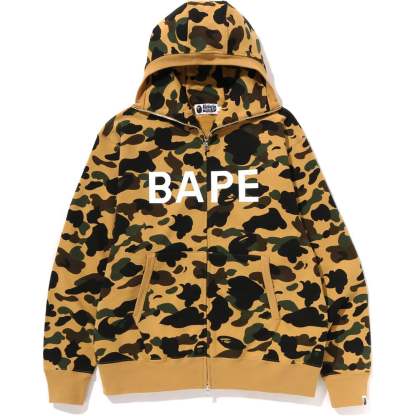 1ST CAMO FULL ZIP HOODIE MENS-IYAMIUIO