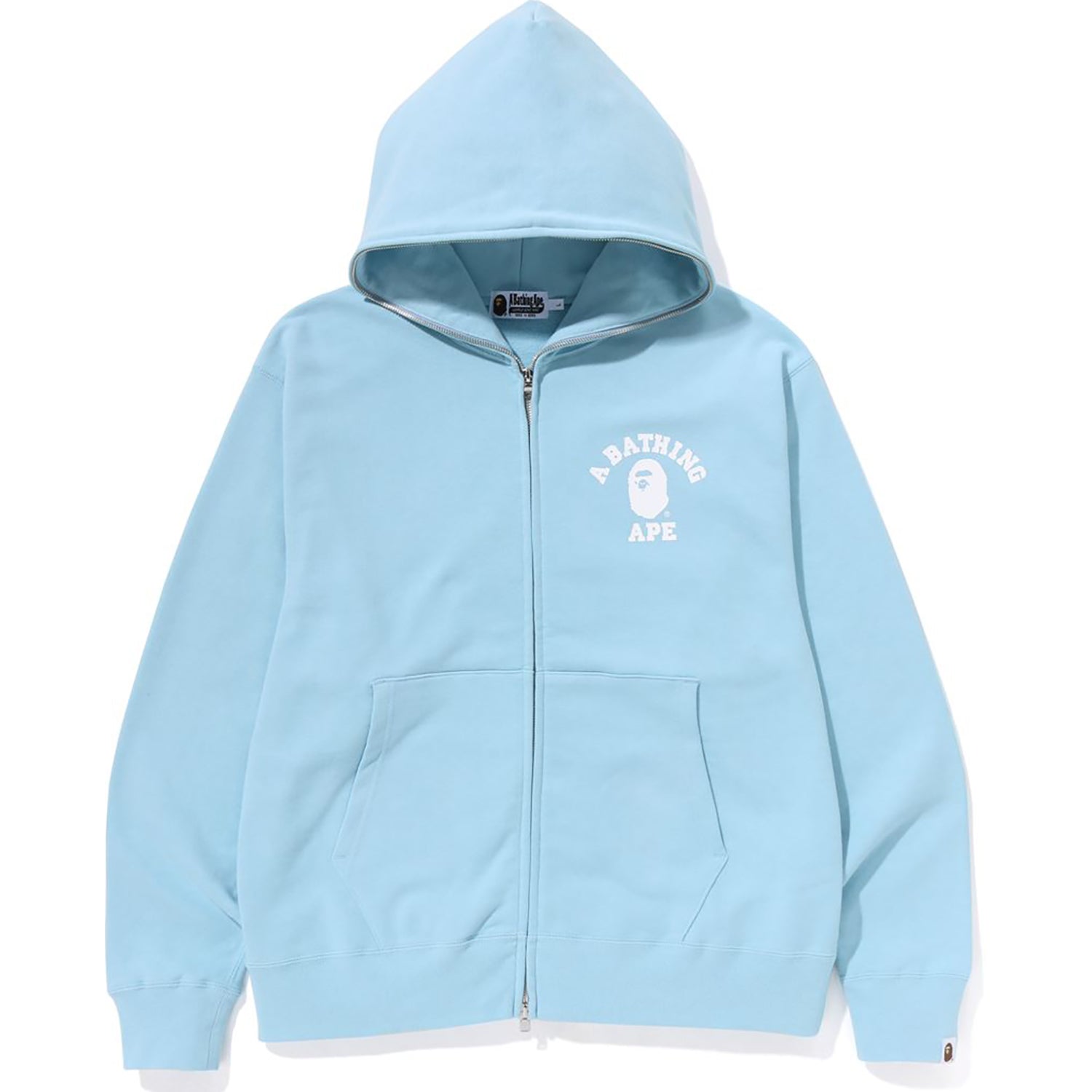 COLLEGE RELAXED FIT FULL ZIP HOODIE MENS-IYAMIUIO