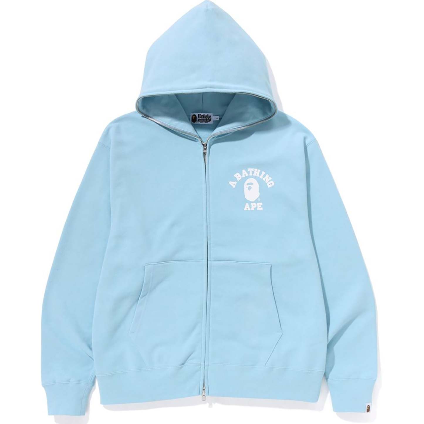 COLLEGE RELAXED FIT FULL ZIP HOODIE MENS-IYAMIUIO