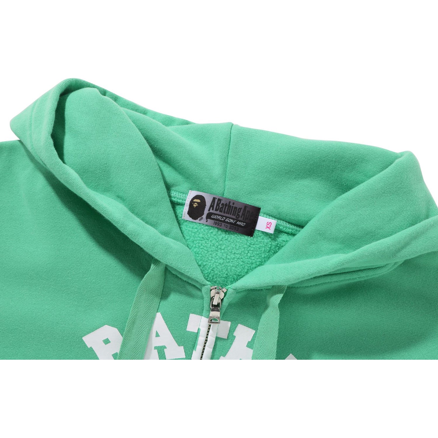 COLLEGE GRADATION OVERSIZED ZIP HOODIE LADIES-IYAMIUIO