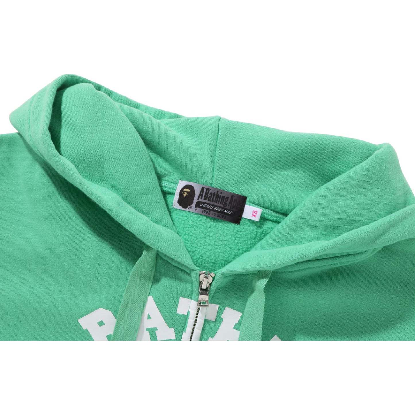 COLLEGE GRADATION OVERSIZED ZIP HOODIE LADIES-IYAMIUIO