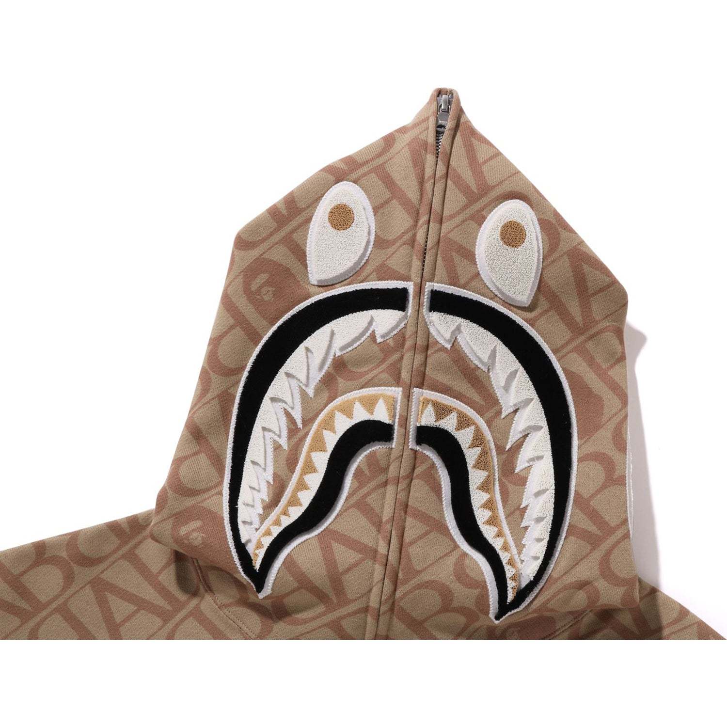 SPORT MONOGRAM SHARK HOODIE MENS-IYAMIUIO