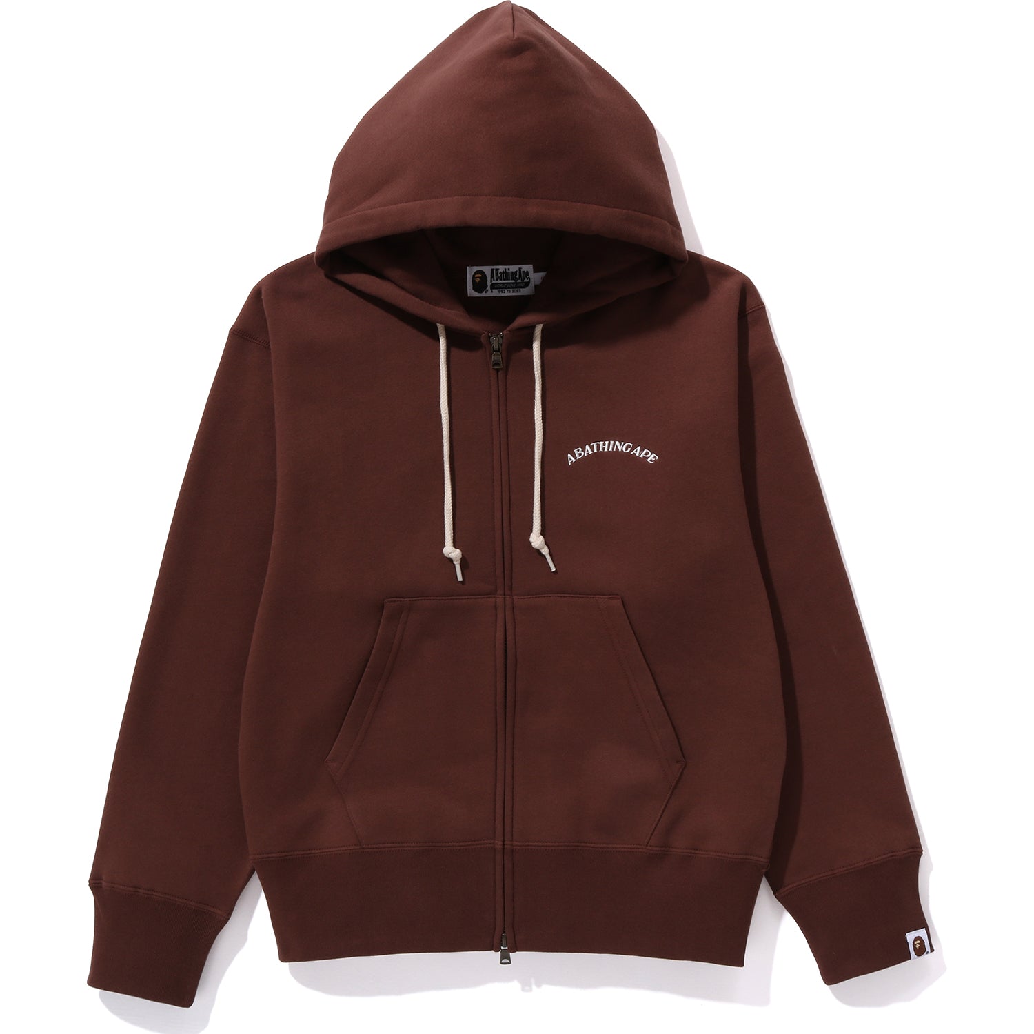 A BATHING APE ZIP HOODIE WIDE FIT LADIES-IYAMIUIO