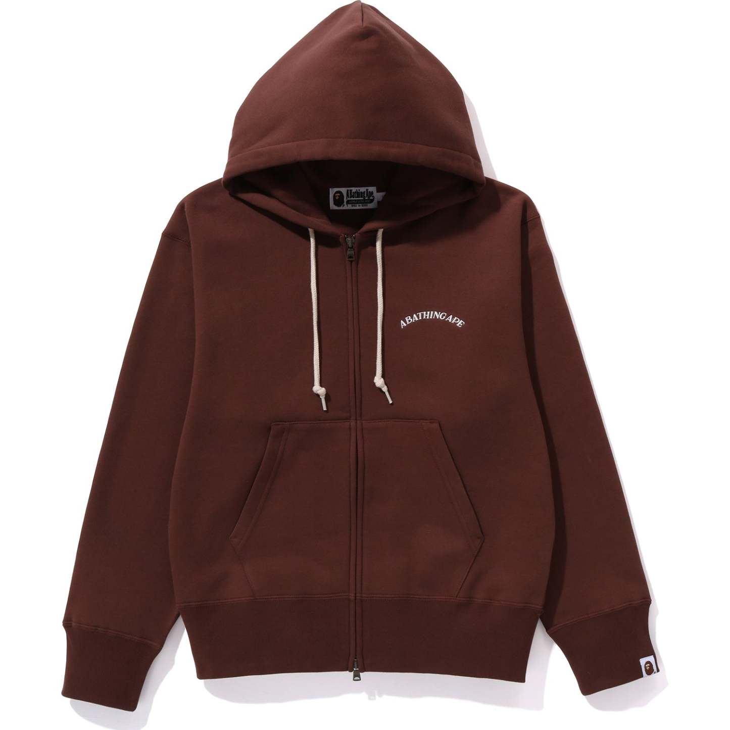 A BATHING APE ZIP HOODIE WIDE FIT LADIES-IYAMIUIO