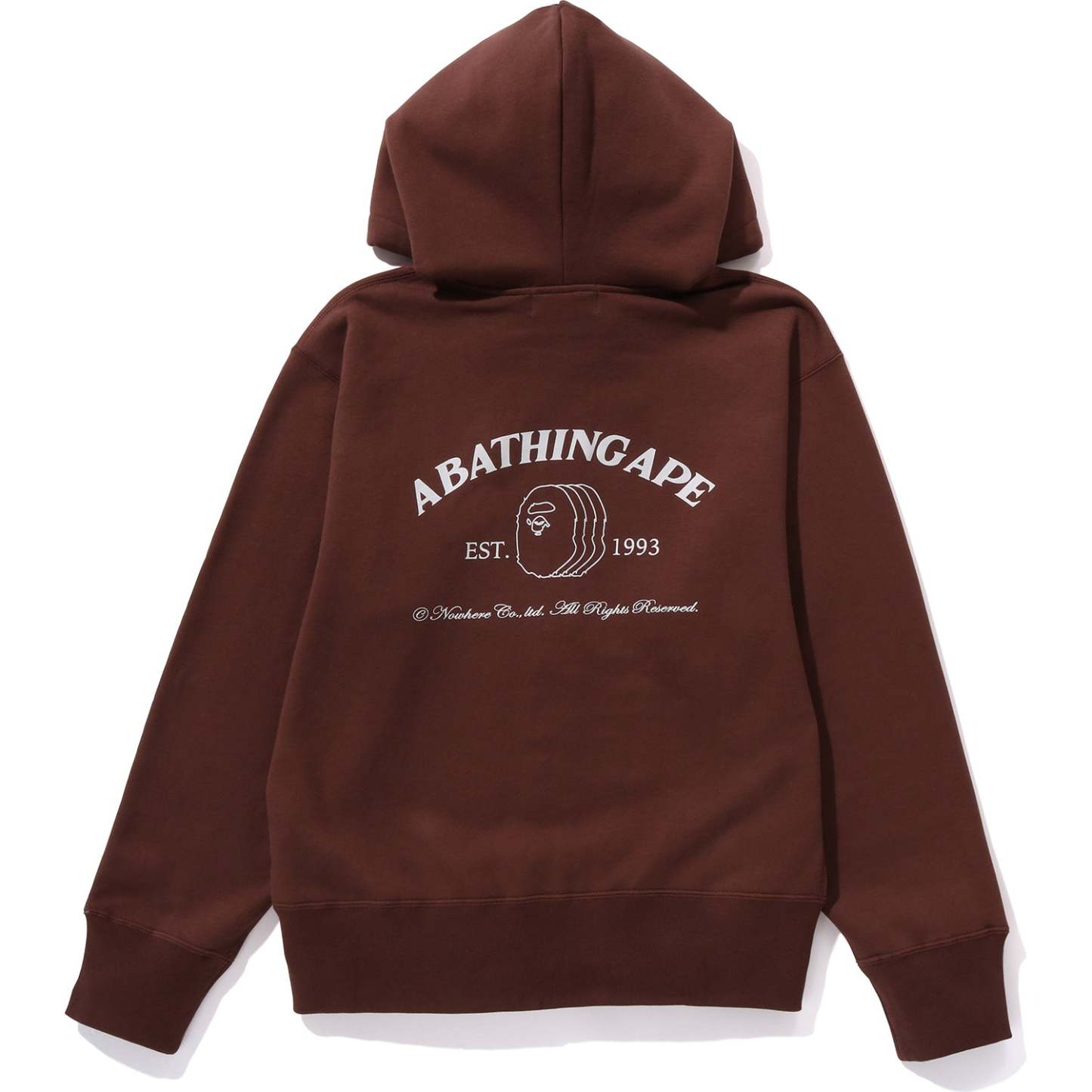 A BATHING APE ZIP HOODIE WIDE FIT LADIES-IYAMIUIO