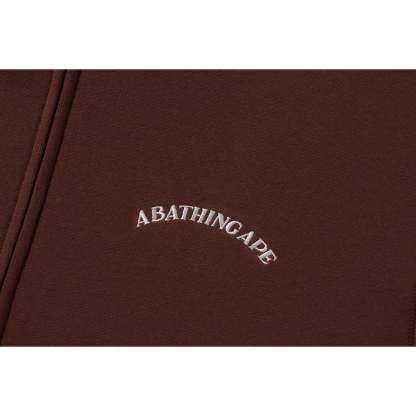 A BATHING APE ZIP HOODIE WIDE FIT LADIES-IYAMIUIO