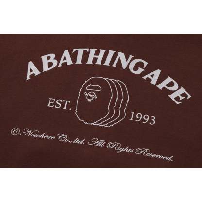 A BATHING APE ZIP HOODIE WIDE FIT LADIES-IYAMIUIO