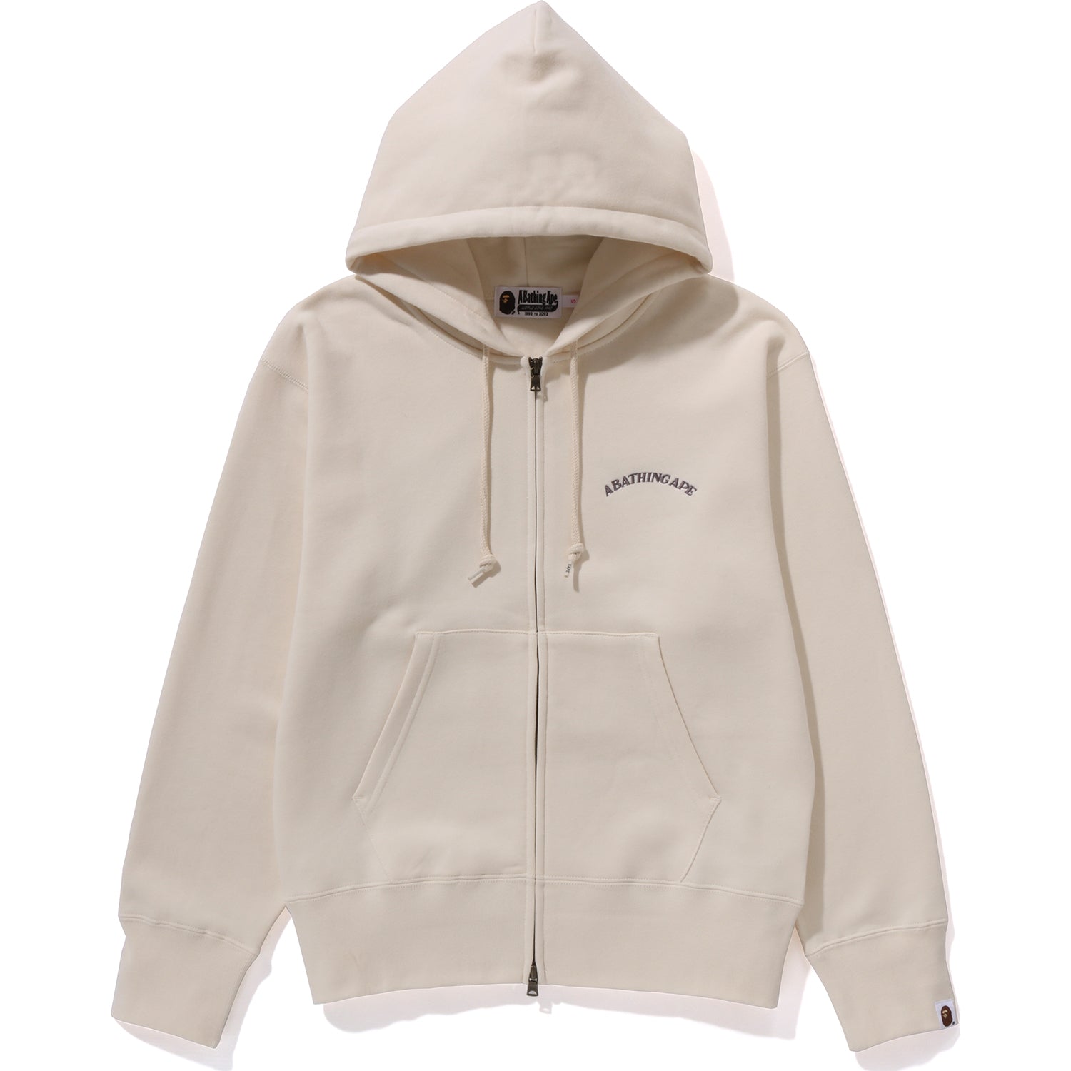 A BATHING APE ZIP HOODIE WIDE FIT LADIES-IYAMIUIO