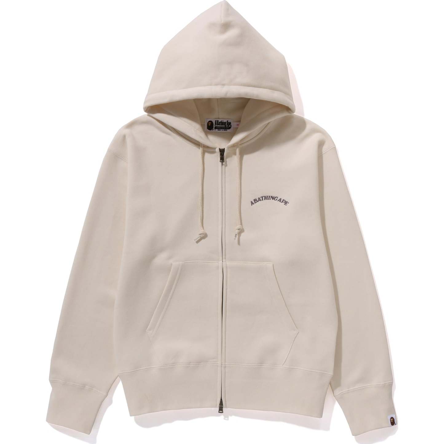 A BATHING APE ZIP HOODIE WIDE FIT LADIES-IYAMIUIO
