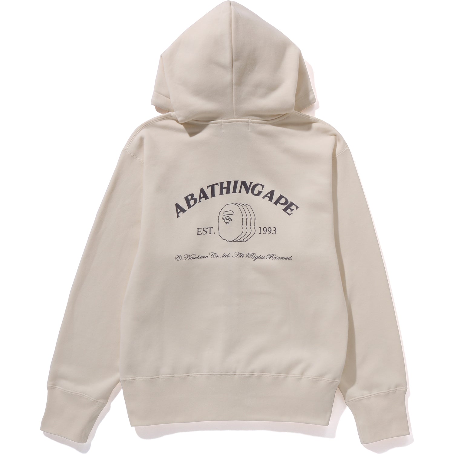 A BATHING APE ZIP HOODIE WIDE FIT LADIES-IYAMIUIO