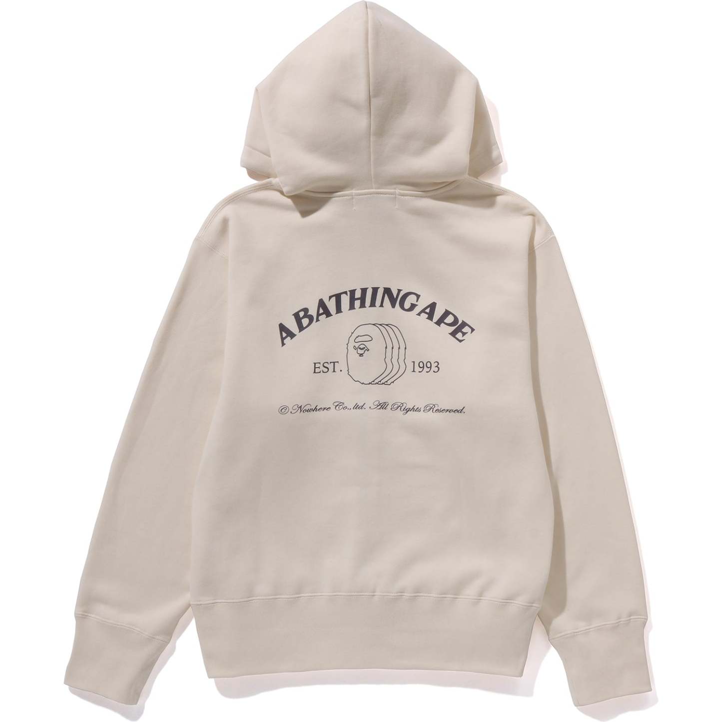A BATHING APE ZIP HOODIE WIDE FIT LADIES-IYAMIUIO
