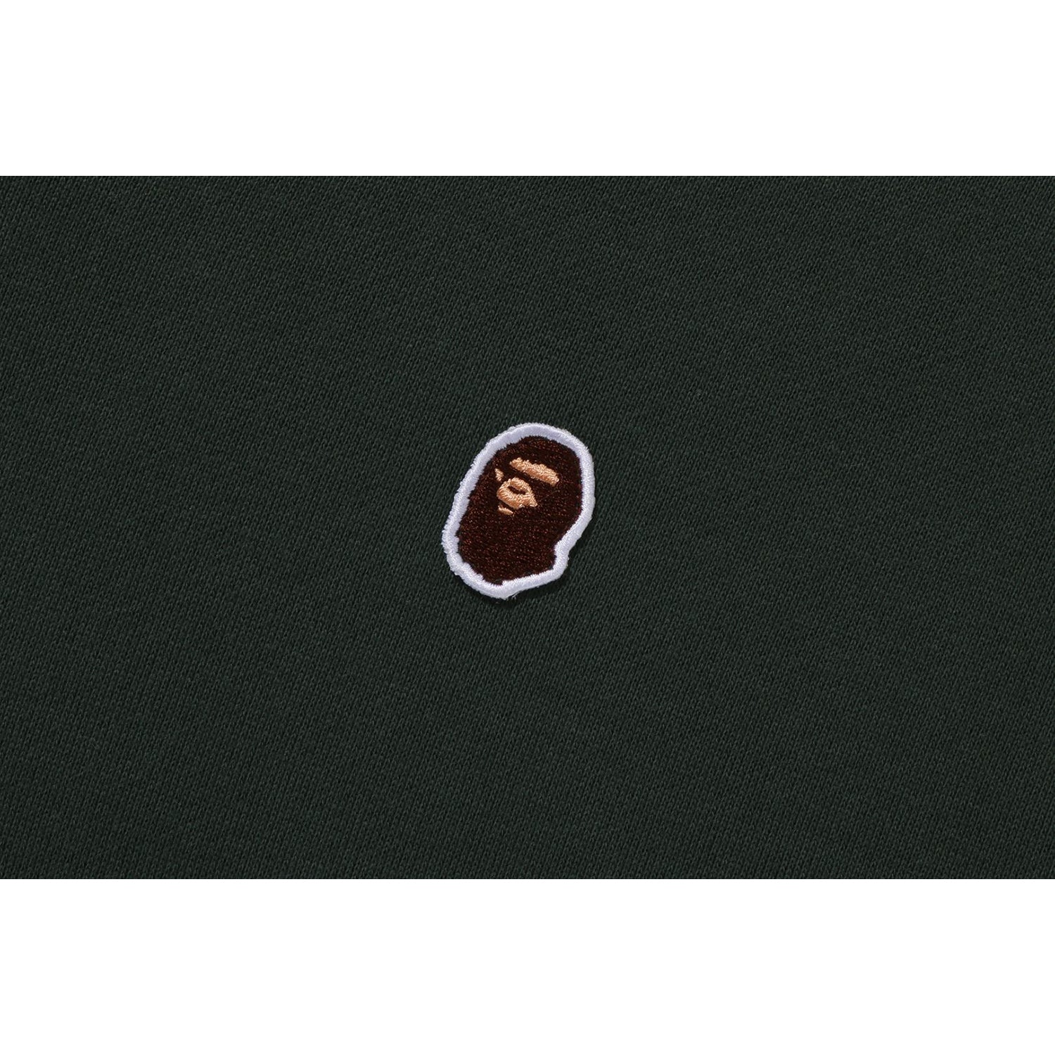 APE HEAD ONE POINT CROPPED ZIP HOODIE LADIES-IYAMIUIO