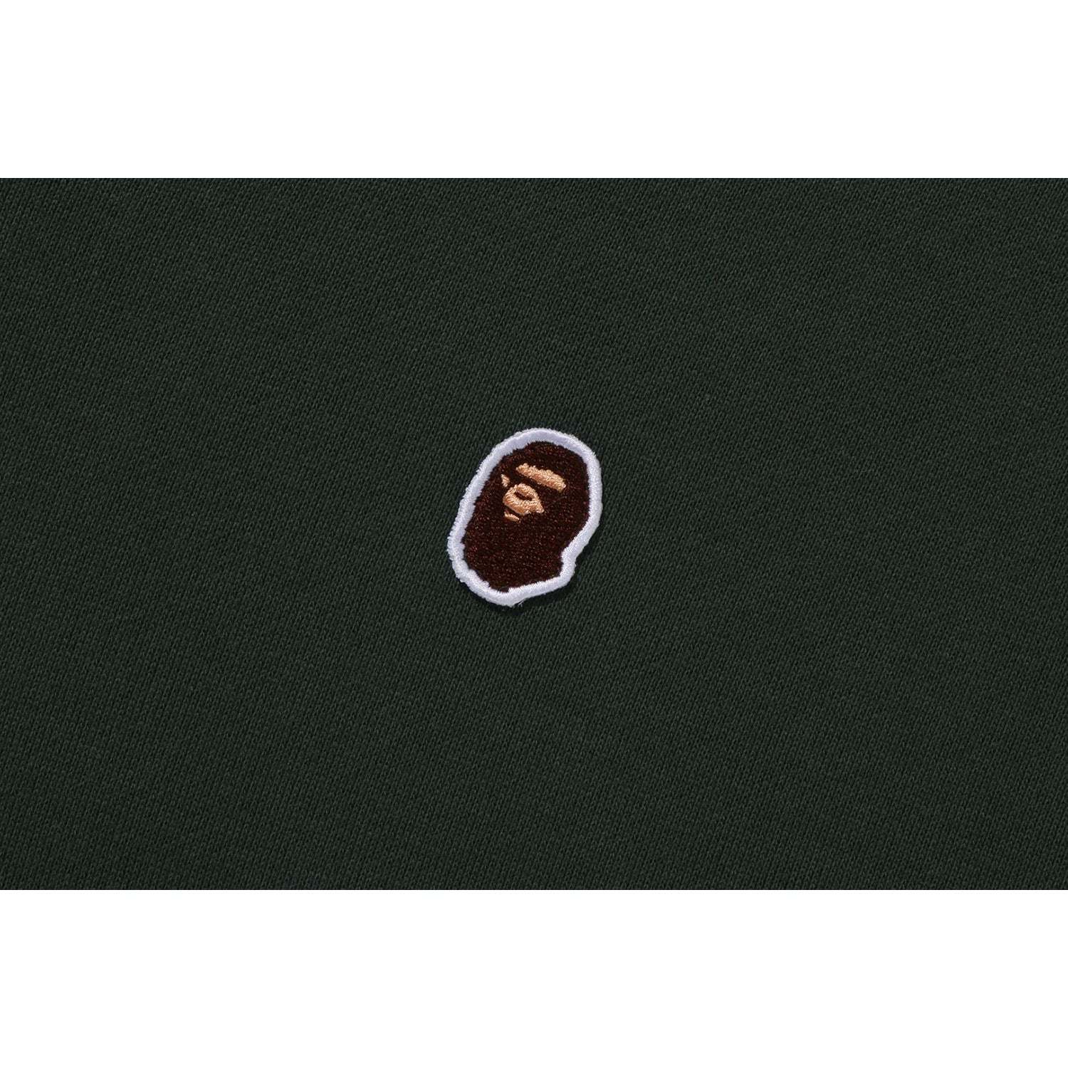 APE HEAD ONE POINT CROPPED ZIP HOODIE LADIES-IYAMIUIO