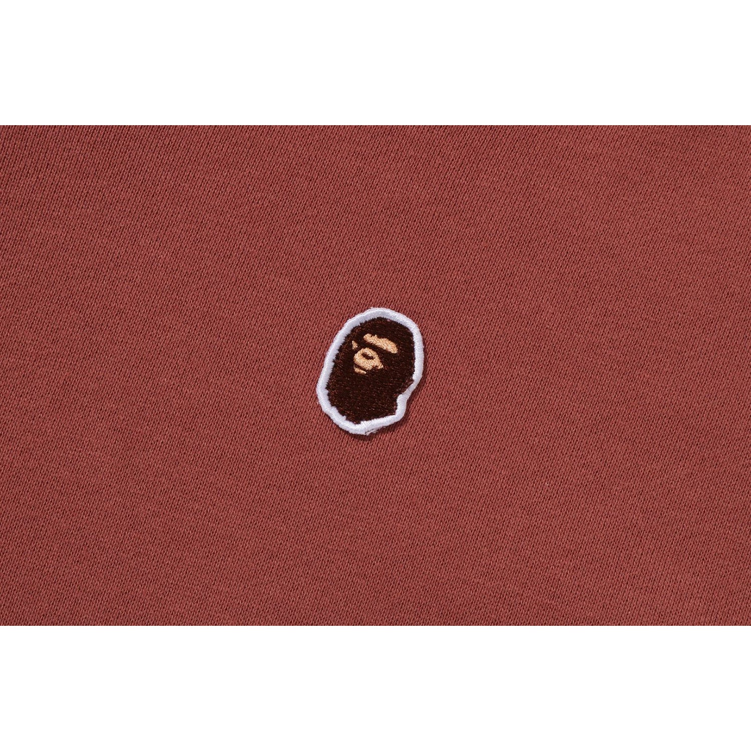 APE HEAD ONE POINT CROPPED ZIP HOODIE LADIES-IYAMIUIO