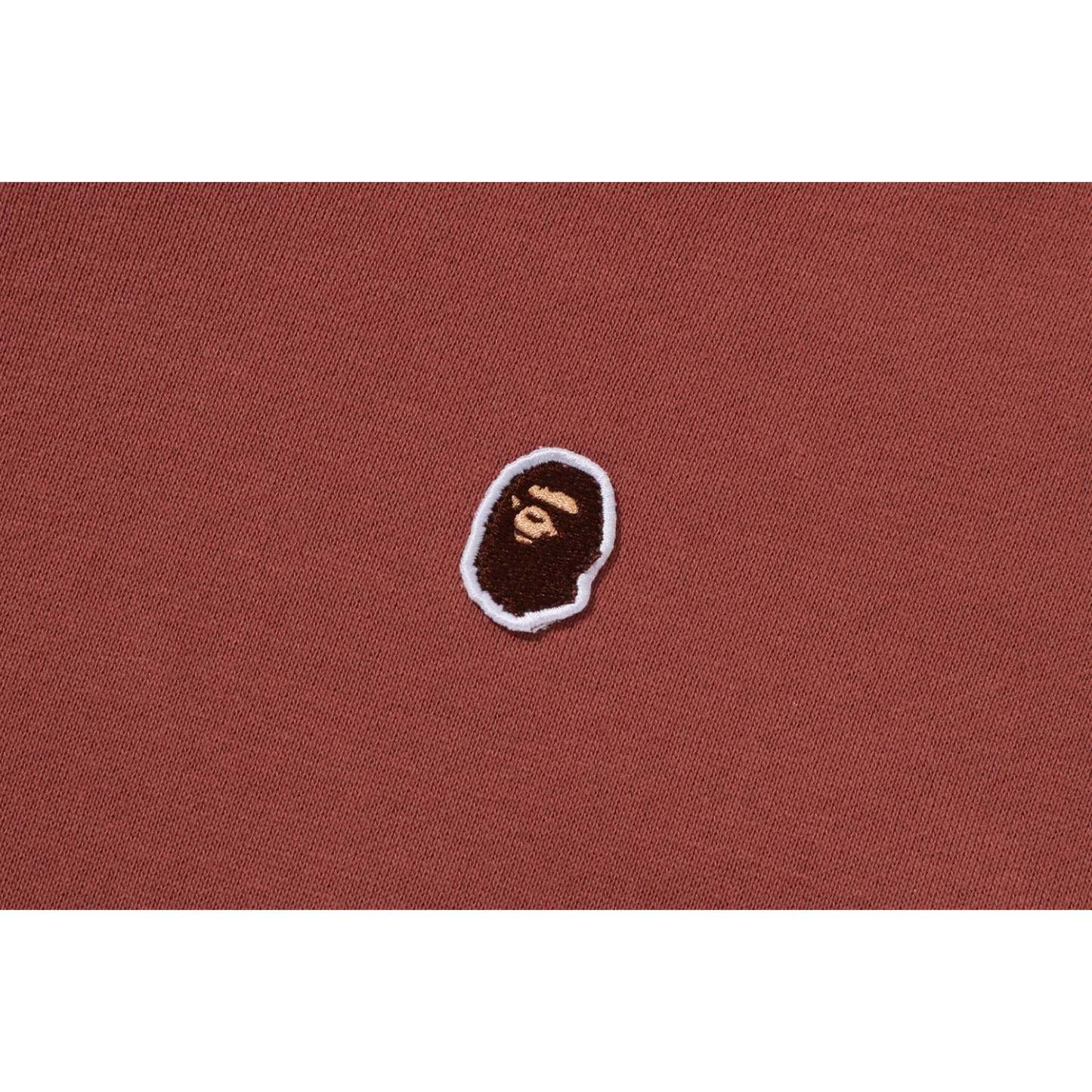 APE HEAD ONE POINT CROPPED ZIP HOODIE LADIES-IYAMIUIO